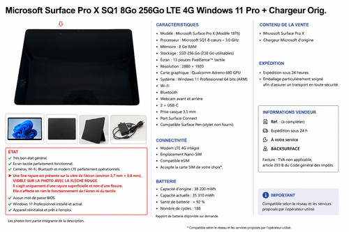Microsoft surface pro sq1 - microsoft,
